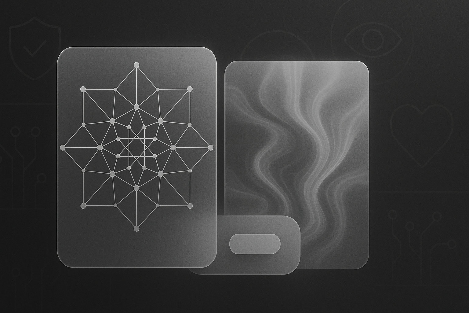 Collage of AI interfaces, neon city lights, and cultural icons symbolizing pop culture marketing.