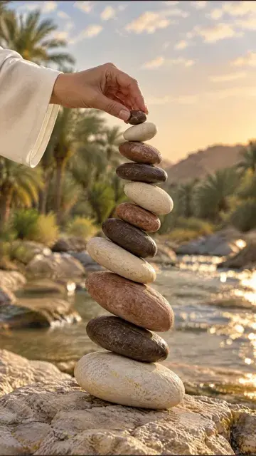 Placing the last stone